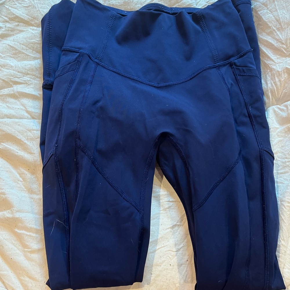 navy lulu leggings